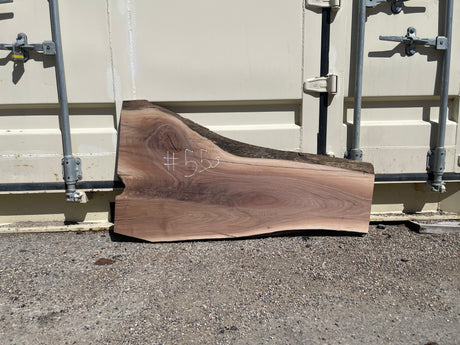 Black Walnut 10/4 Live Edge #550