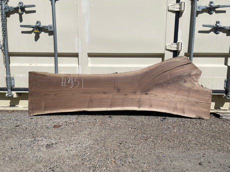 Black Walnut 10/4 Live Edge #551