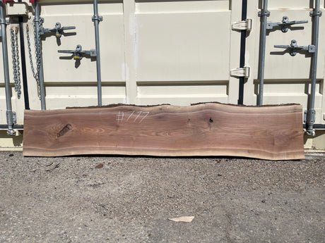 Black Walnut 8/4 Live Edge #777