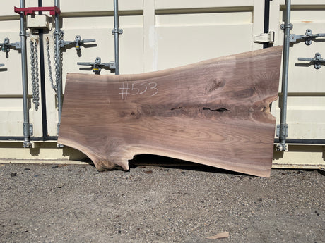 Black Walnut 10/4 Live Edge #553