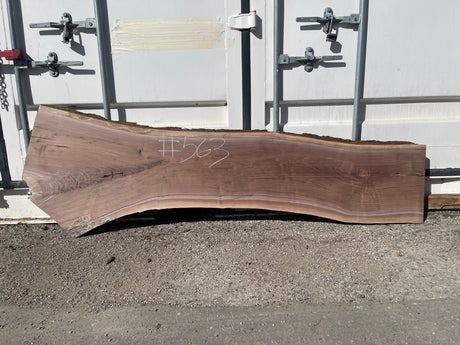 Black Walnut 10/4 Live Edge #563