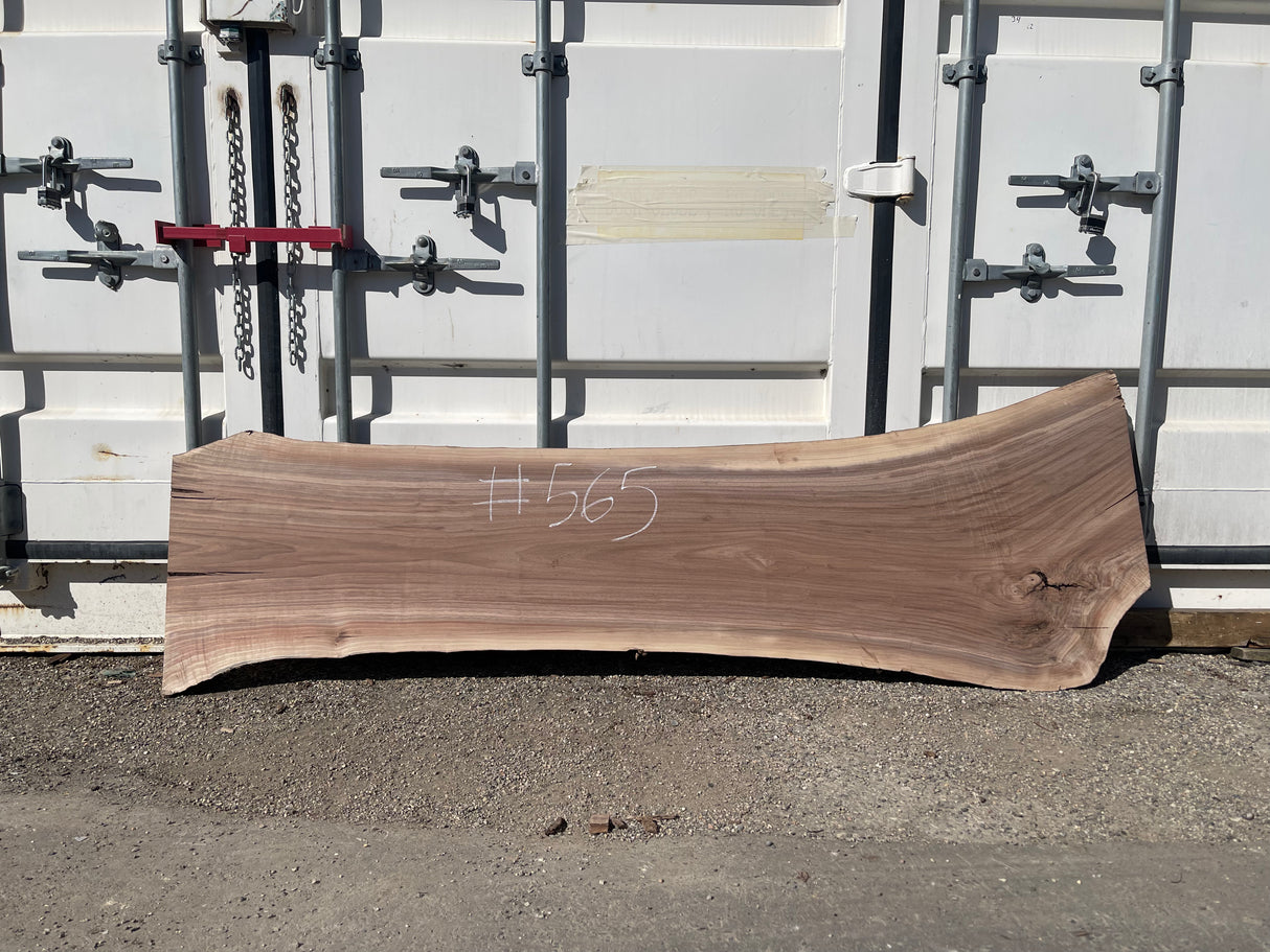 Black Walnut 10/4 Live Edge #565