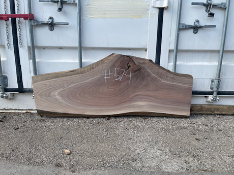 Black Walnut 10/4 Live Edge #574