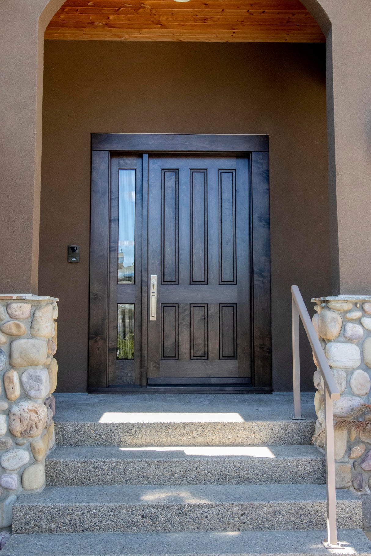 Cherry Exterior Door