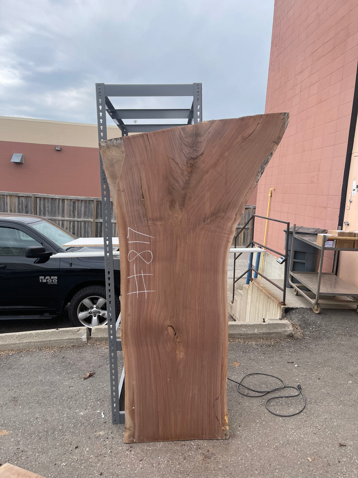 Black Walnut 8/4 Live Edge #817