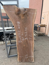 Black Walnut 8/4 Live Edge #818