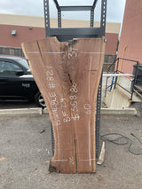 Black Walnut 8/4 Live Edge #821