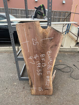 Black Walnut 8/4 Live Edge #822