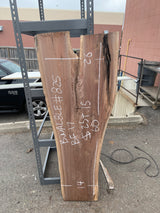 Black Walnut 8/4 Live Edge #825