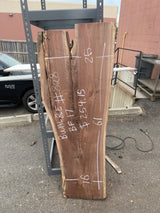 Black Walnut 8/4 Live Edge #828