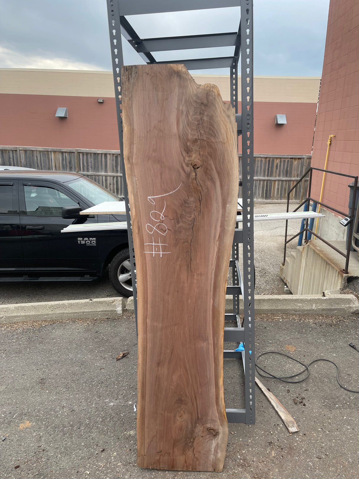 Black Walnut 8/4 Live Edge #829