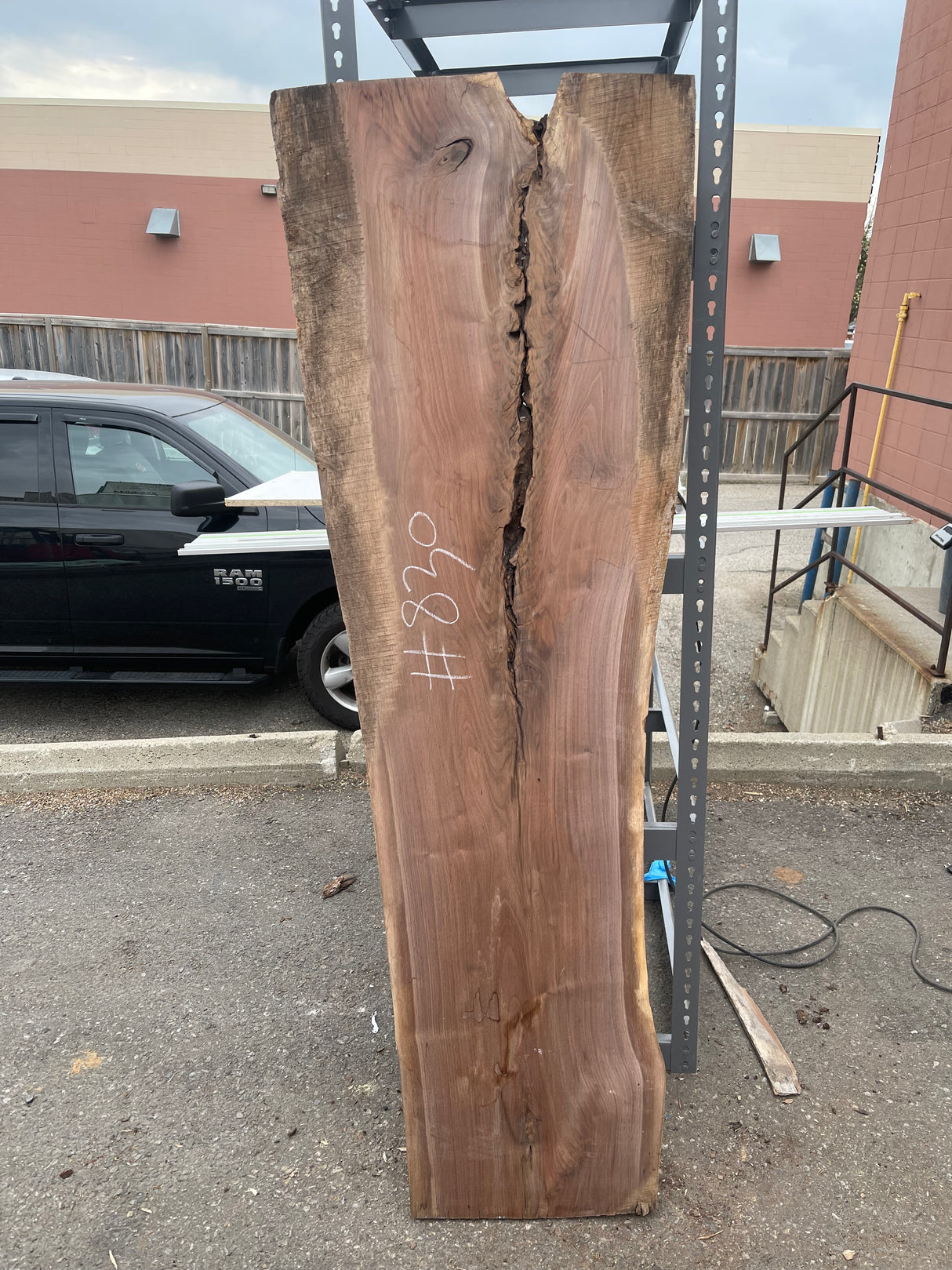 Black Walnut 8/4 Live Edge #830