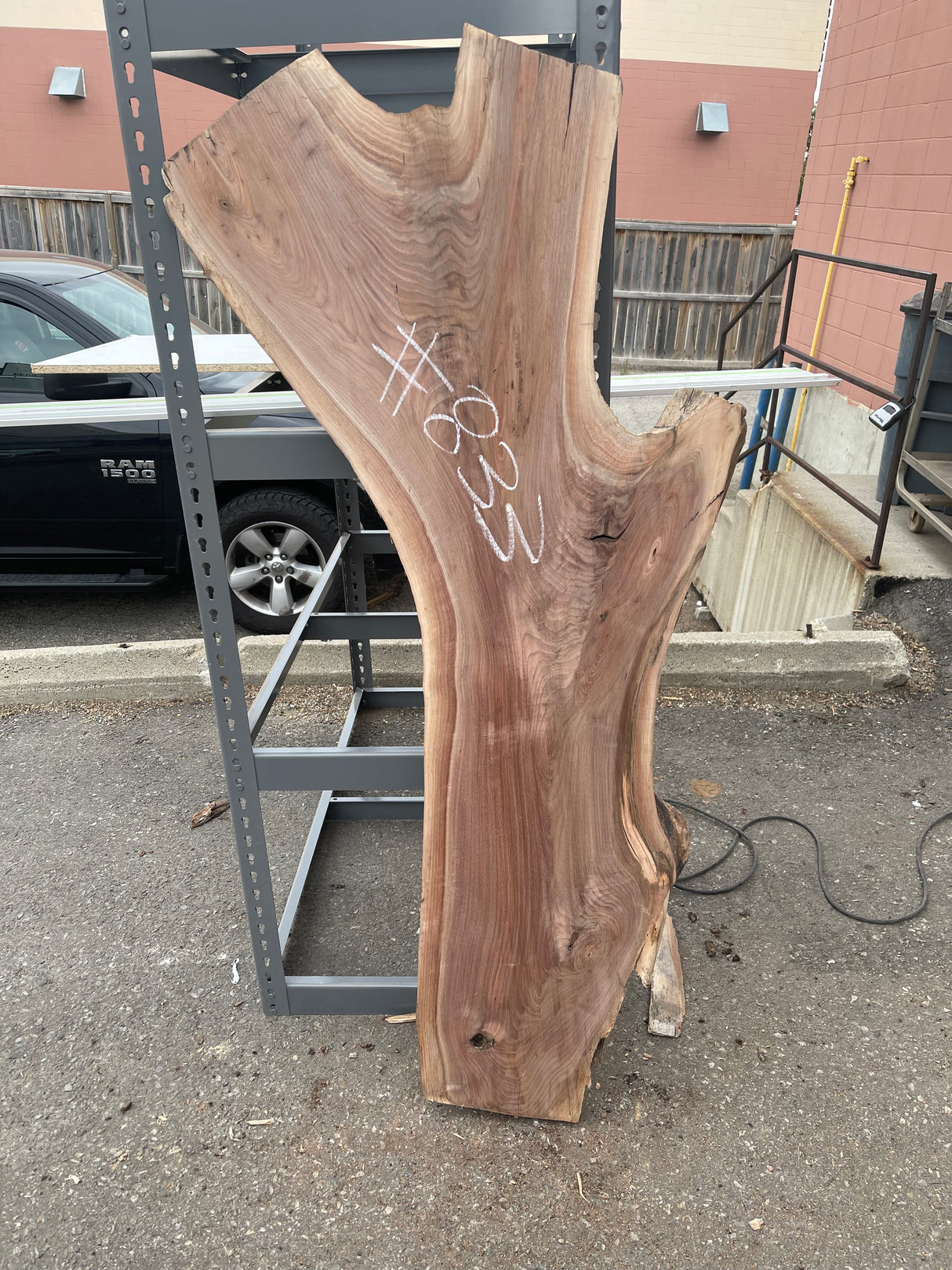 Black Walnut 8/4 Live Edge #833