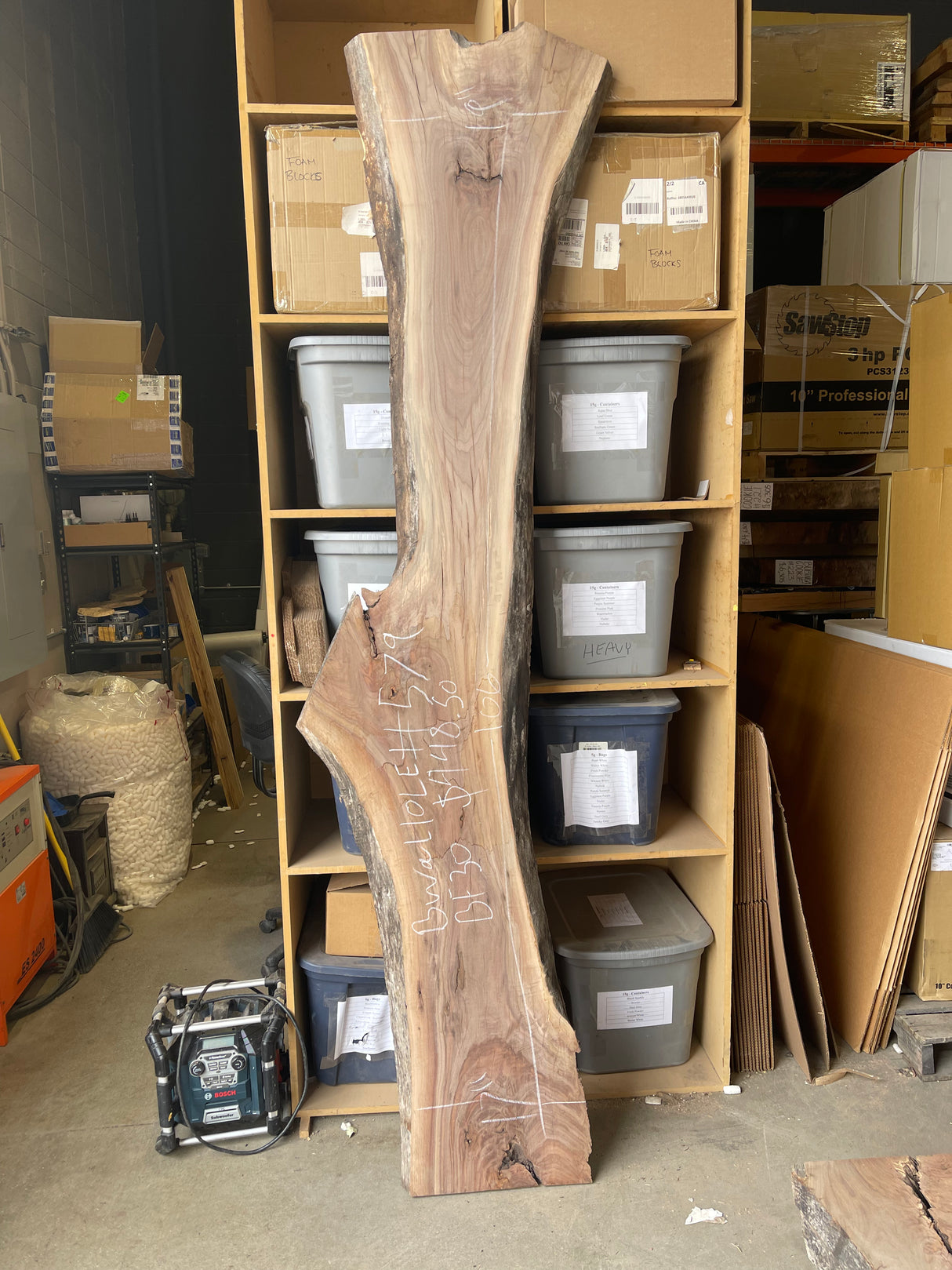 Black Walnut 10/4 Live Edge #579