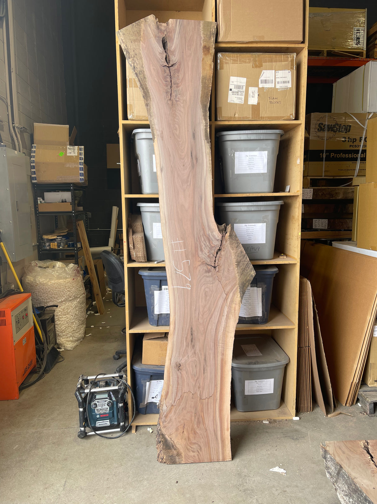 Black Walnut 10/4 Live Edge #579