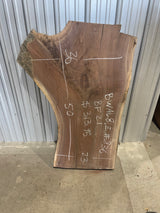 Black Walnut 8/4 Live Edge #836