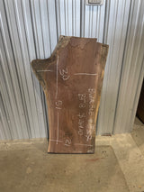 Black Walnut 8/4 Live Edge #837