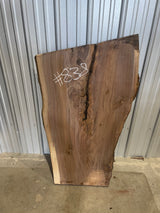 Black Walnut 8/4 Live Edge #838