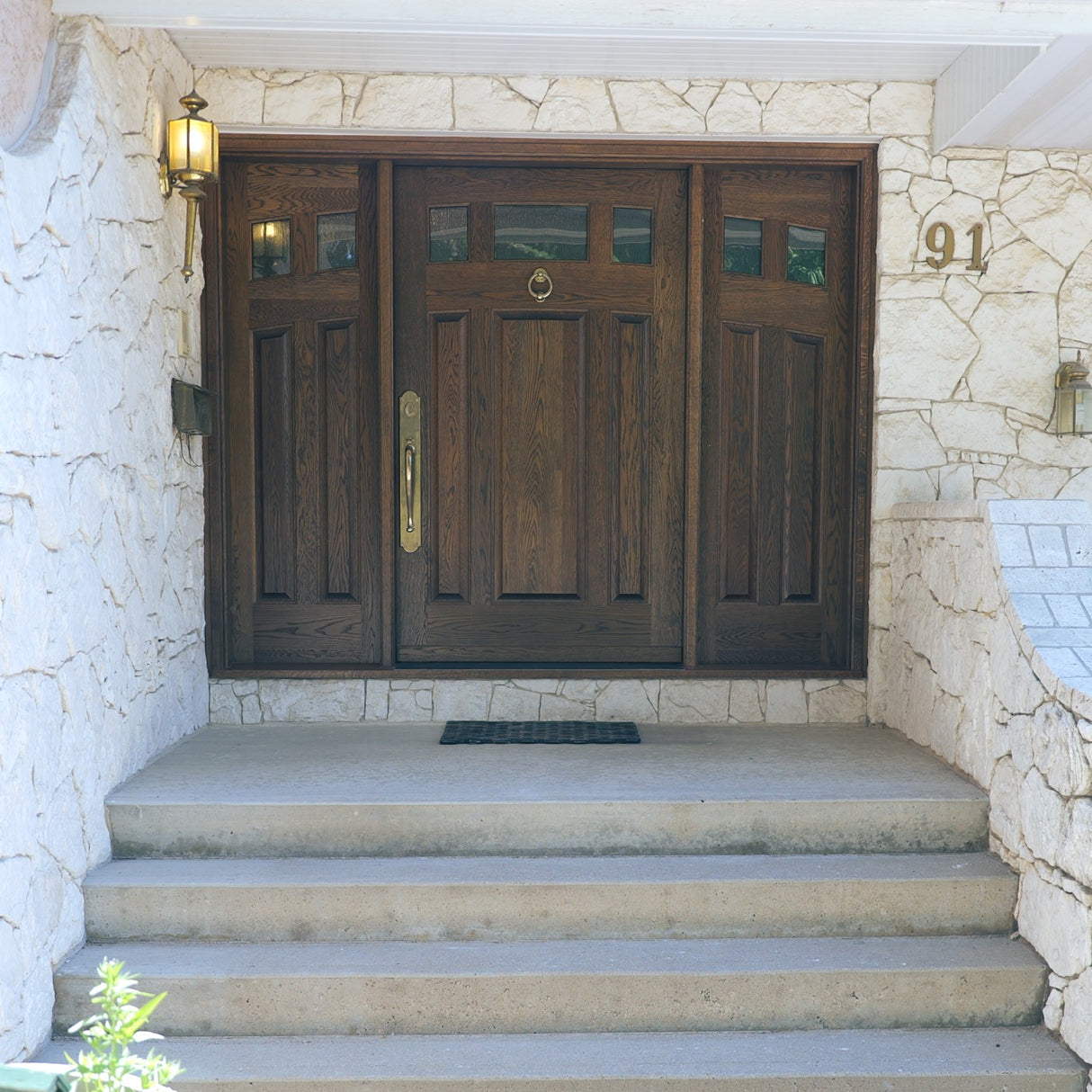 Solid White Oak Door