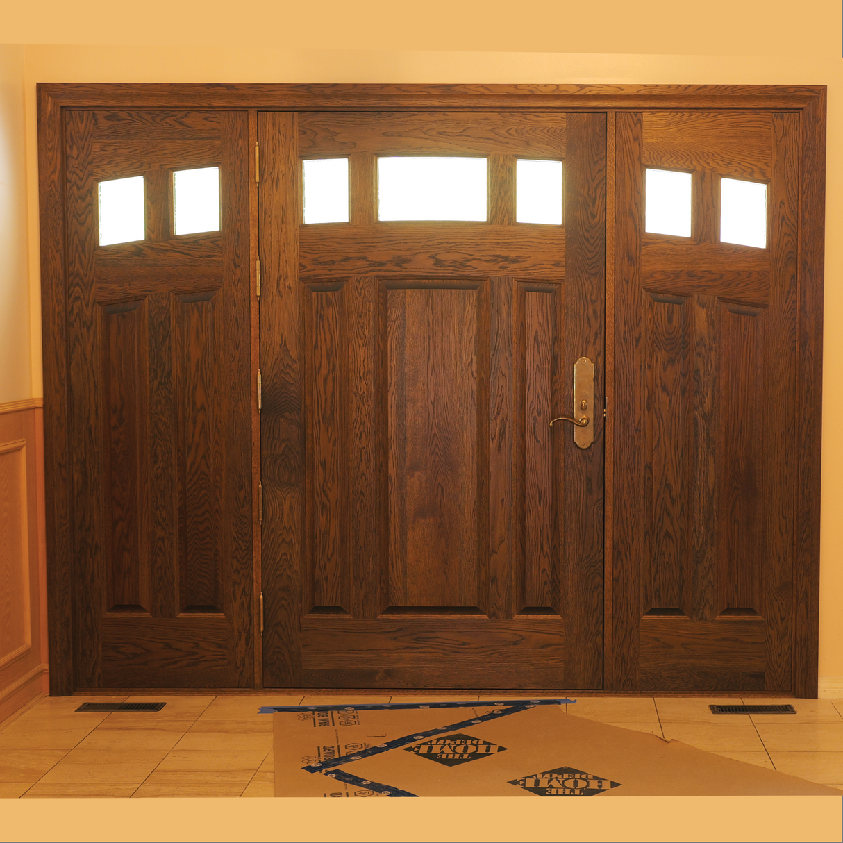 Solid White Oak Door