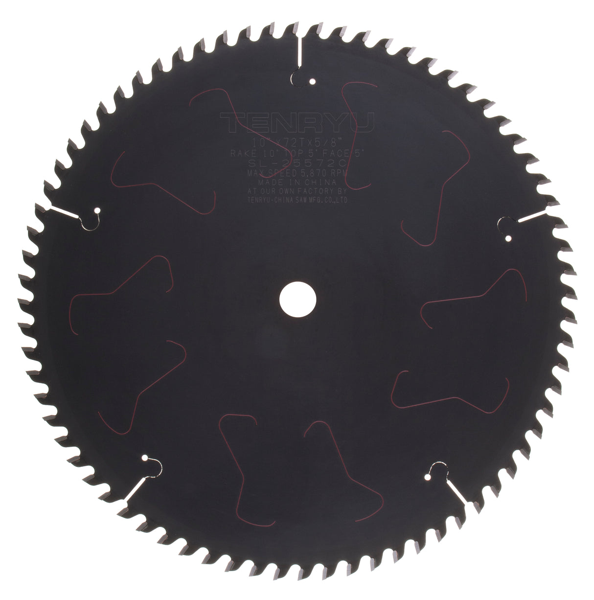 Coated Silencer Saw Blade - 10", 72T