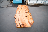 French Oak Burl Live Edge Table
