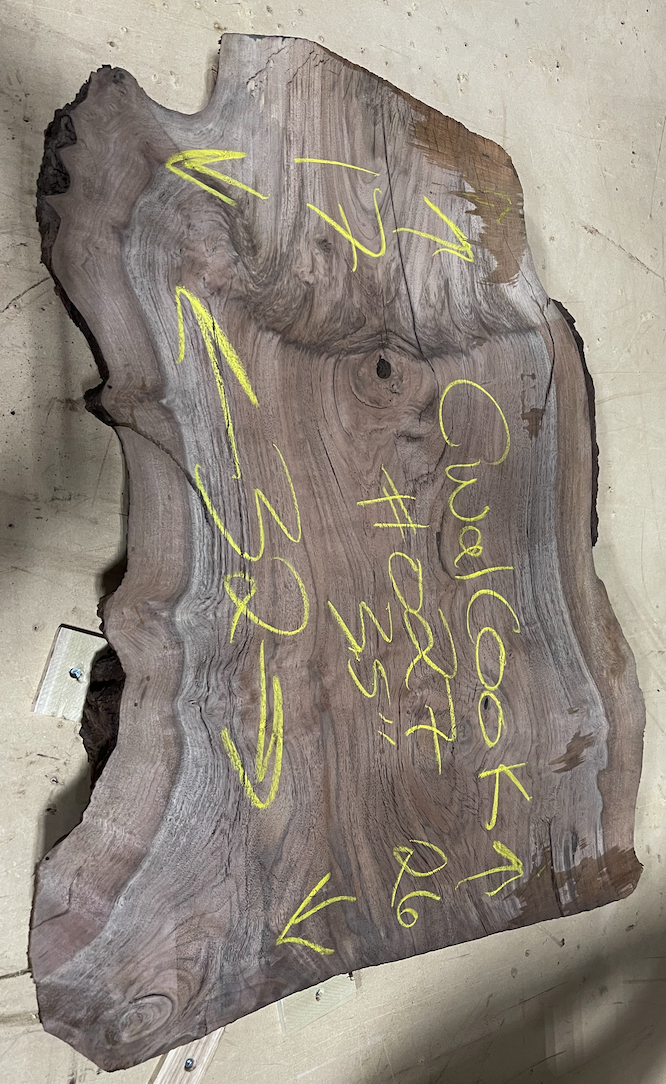 walnut burl | burl slab | desk | kitchen table | DIY wood | wal23-0930