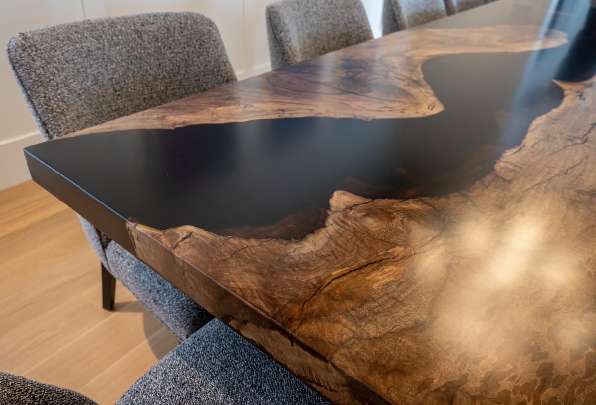 Bastogne Walnut Dining Table