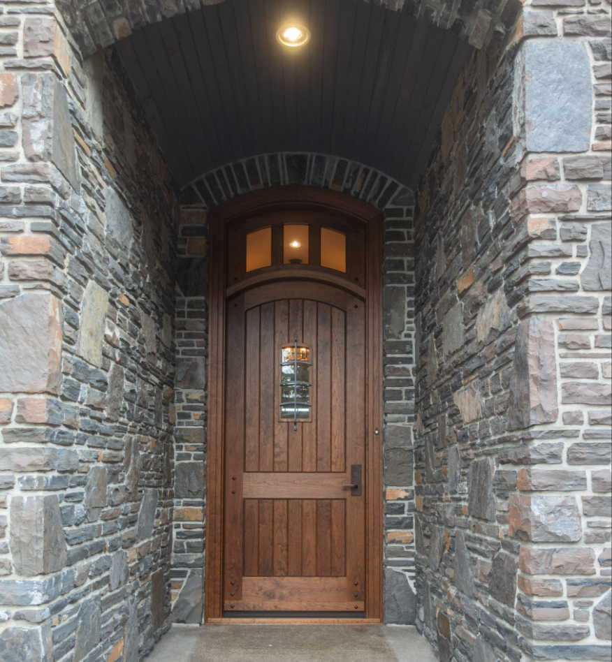 Cherry Arch Top Door