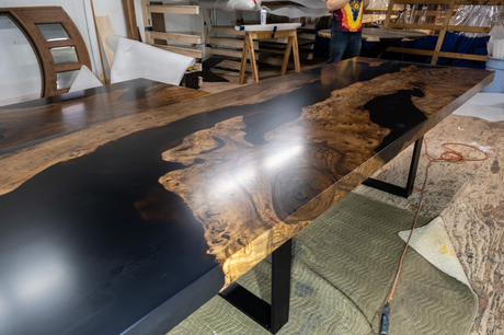 Bastogne Walnut Dining Table