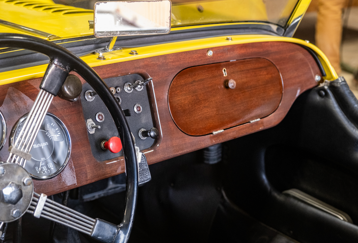 Vintage Car Dashboard