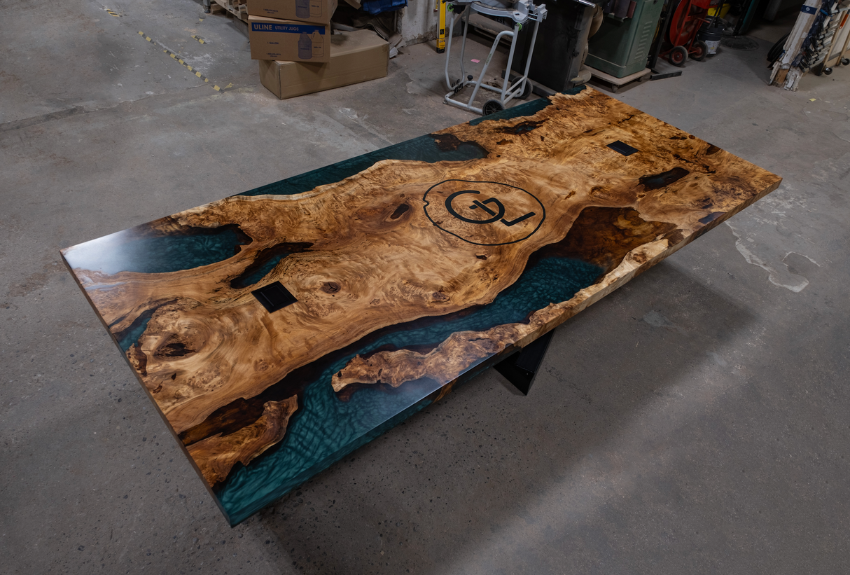 Cottonwood Burl Conference Table