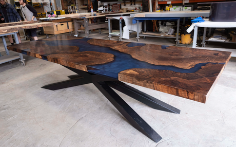 Bastogne Walnut Dining Table