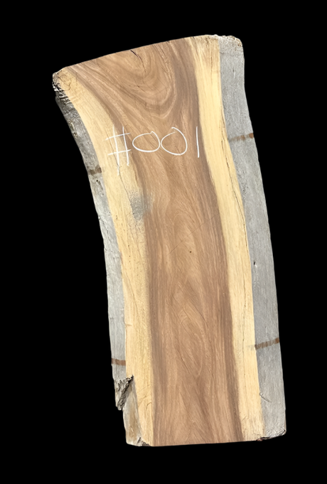 Monkey Pod Slab 12/4 Live Edge #001