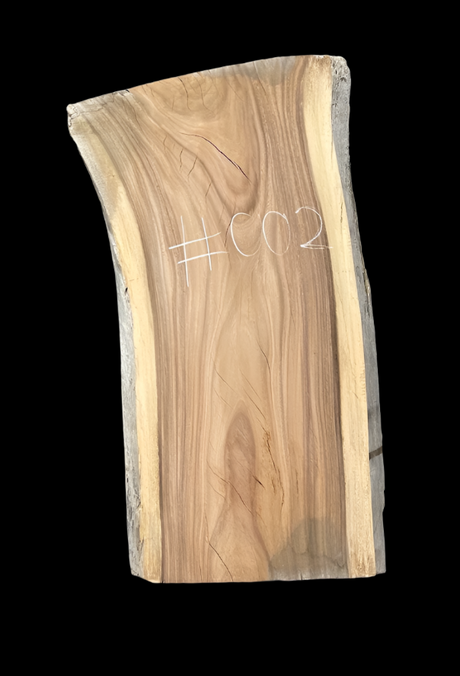 Monkey Pod Slab 12/4 Live Edge #002