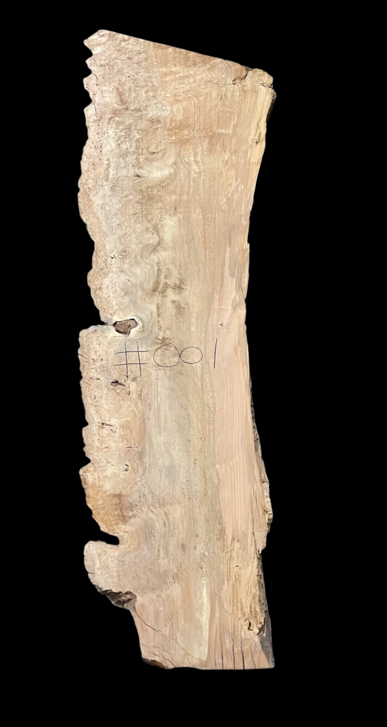 Sycamore 12/4 Live Edge #001