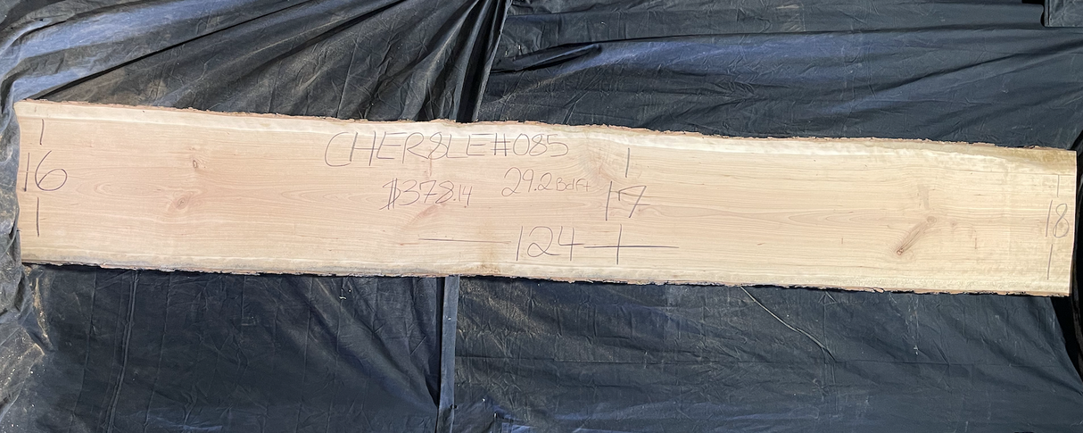 Cherry 8/4 Live Edge #085