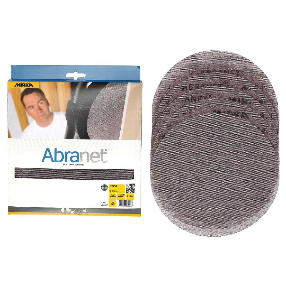 Abranet 9" Sanding Discs - 10 Pack