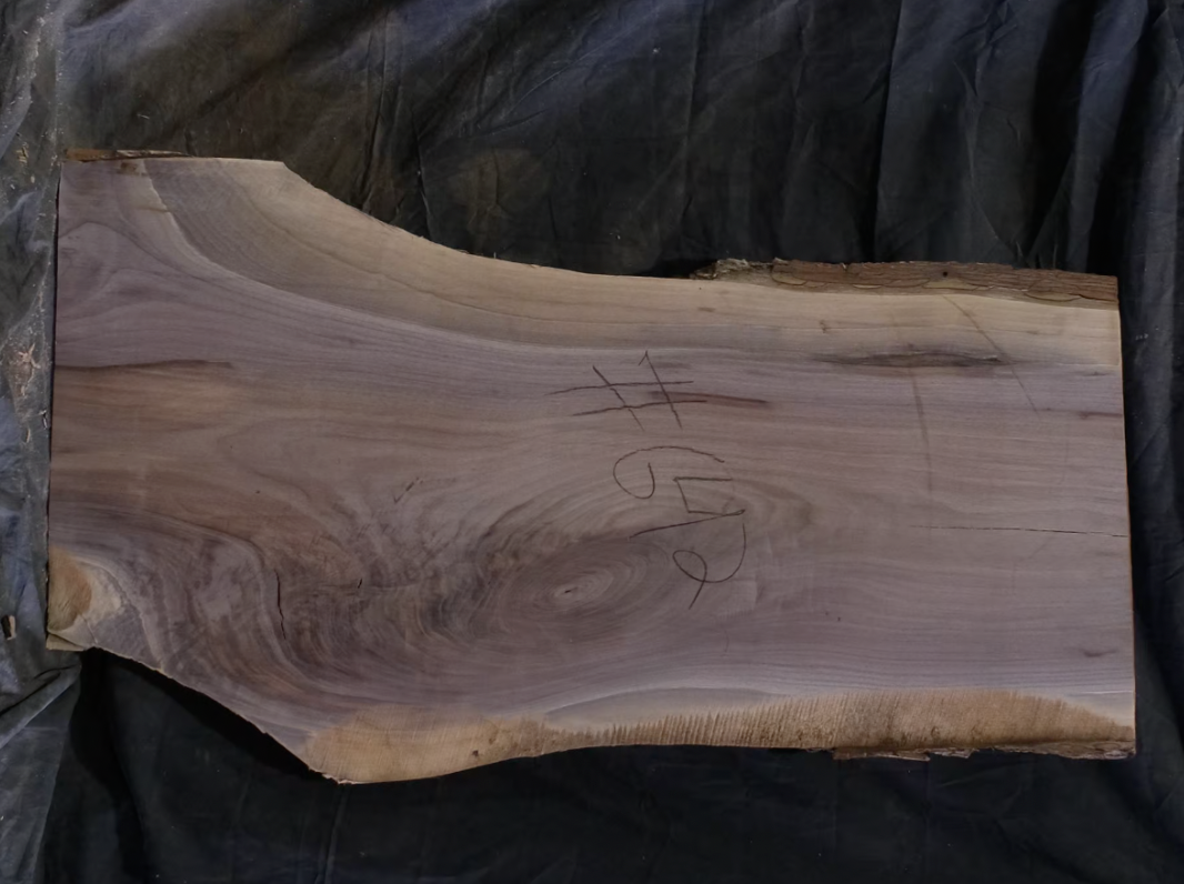 Black Walnut 8/4 Live Edge #642
