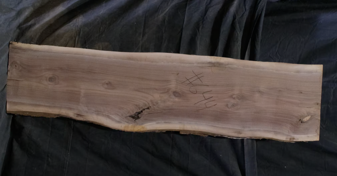 Black Walnut 8/4 Live Edge #644