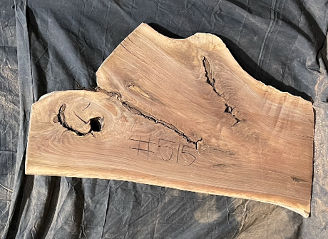 Black Walnut 10/4 Live Edge #515