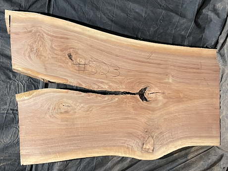 Black Walnut 10/4 Live Edge #523