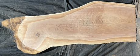 Black Walnut 10/4 Live Edge #528