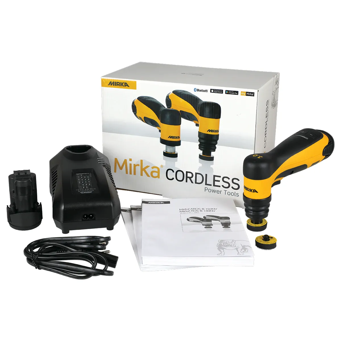Sander - 1.25" Angled, Battery Operated