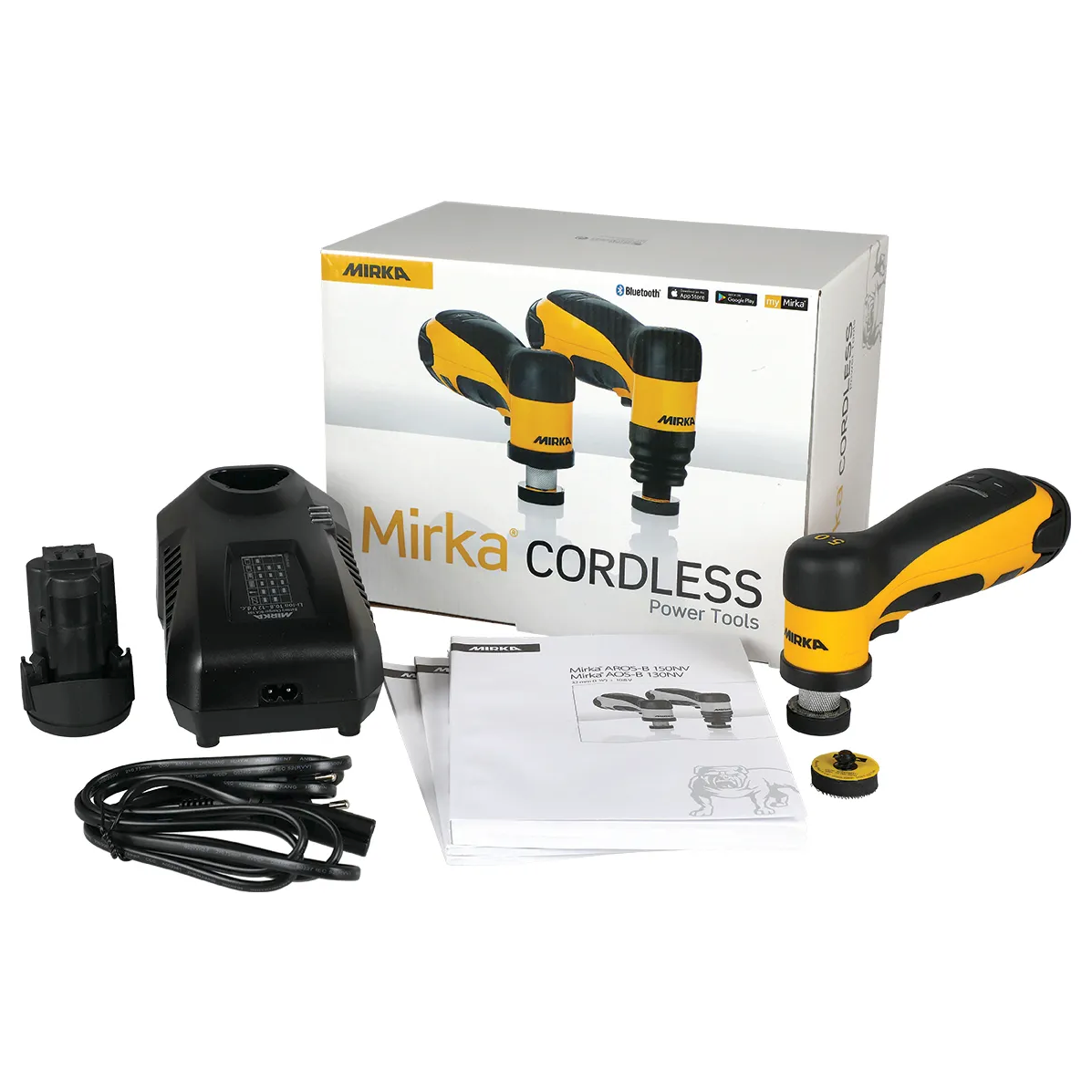 Sander - 1.25" Angled, Battery Operated