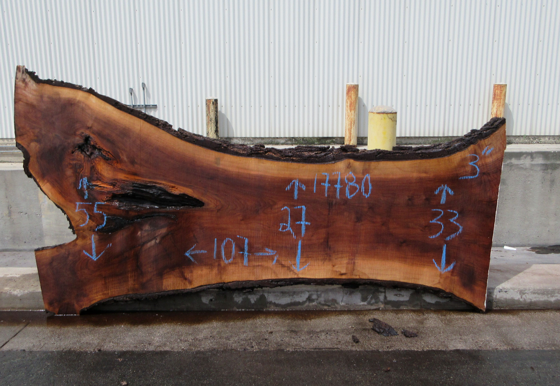 Claro Walnut Slab #17780
