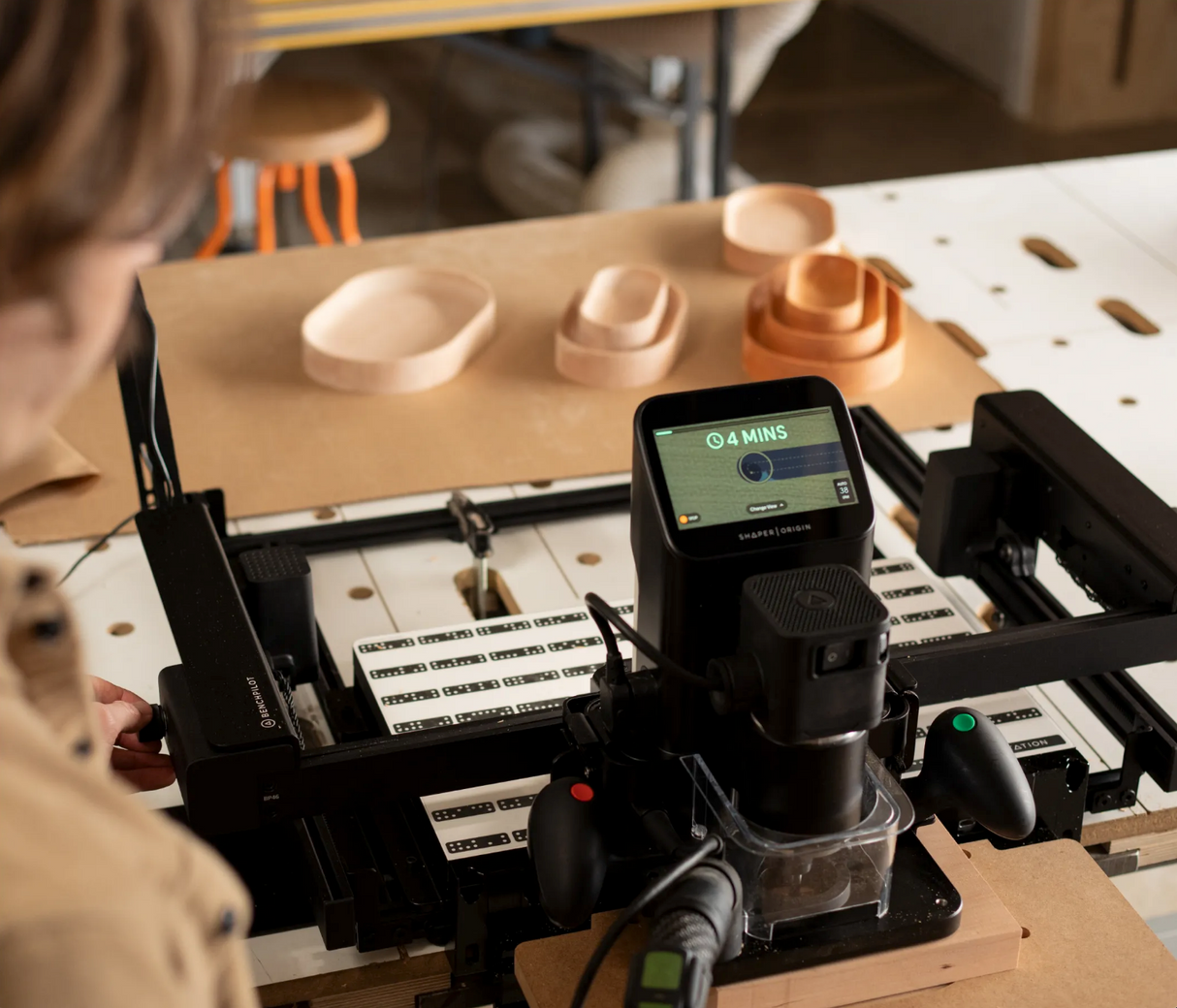 Shaper Origin + BenchPilot