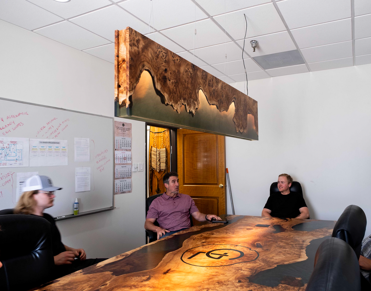 Willow Burl Light Fixture