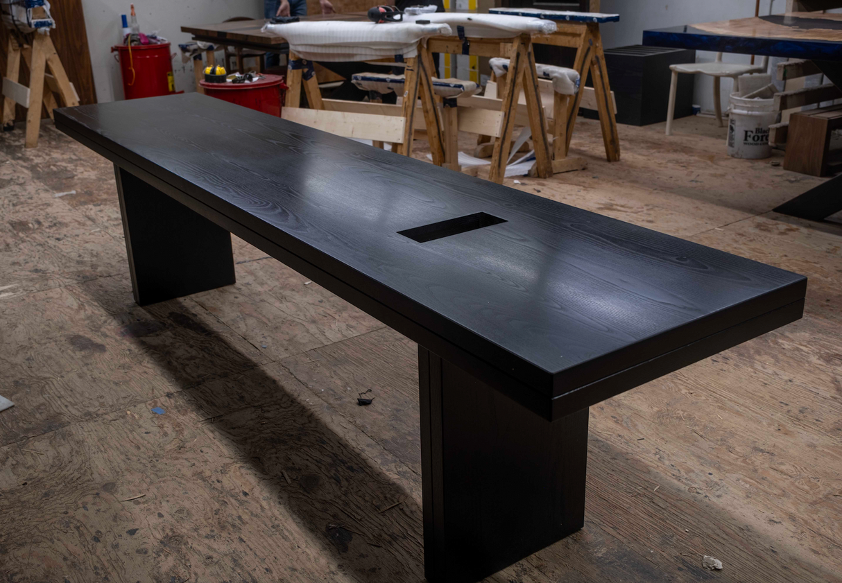 Blackened Ash Desk