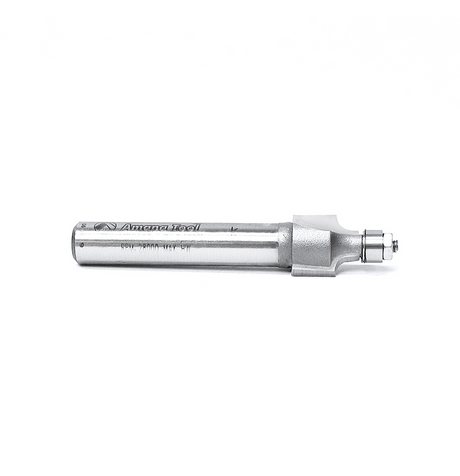 MR0110 Carbide Tipped Miniature Corner Rounding 3/32 Radius x 3/8 Dia x 3/8 x 1/4 Inch Shank with Mini 3/16 Dia Lower Ball Bearing